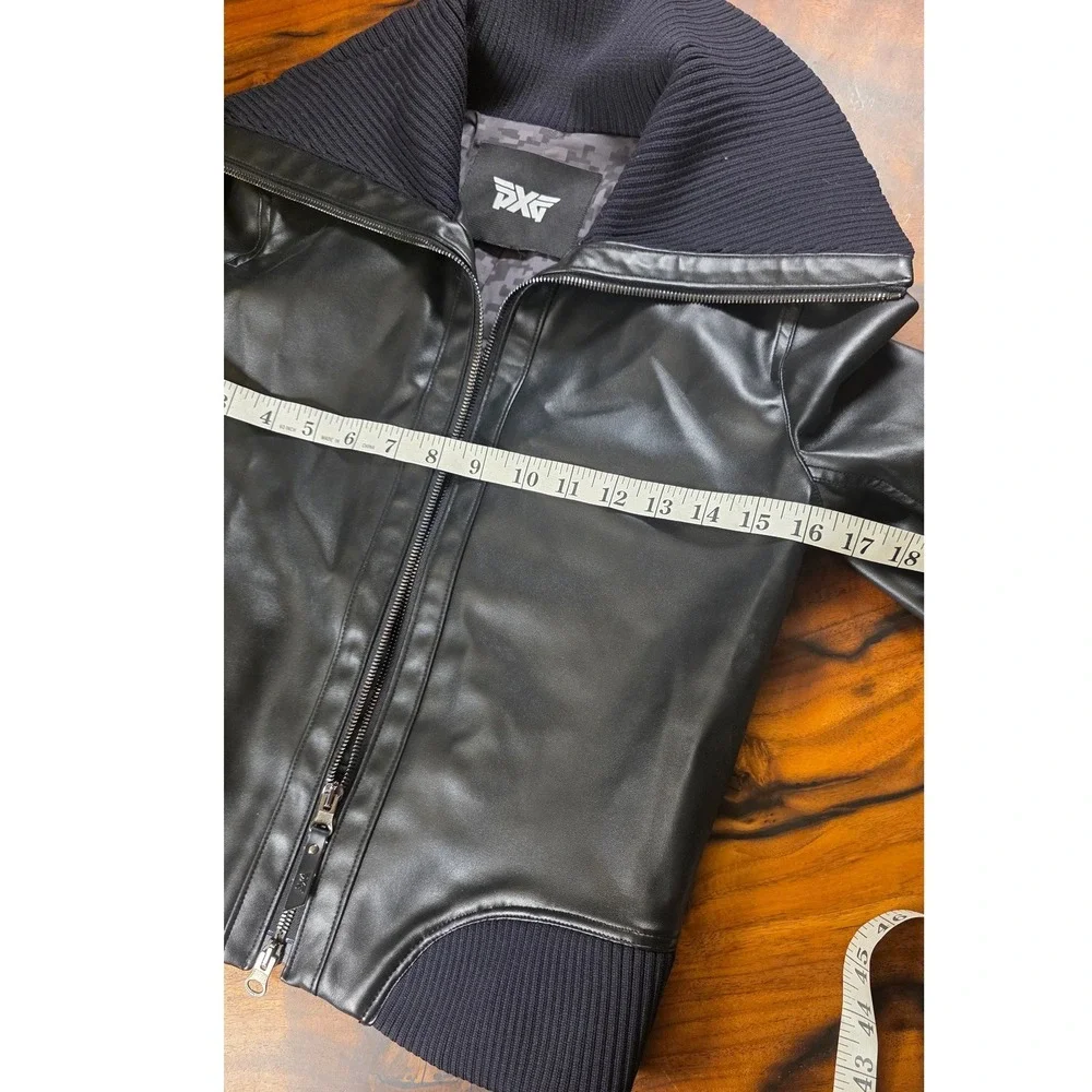 PXG PARSONS GOLF VEGAN UNISEX  DROPPED ECO BIKER STREETWEAR INDIESLEAZE Y2K